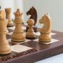 Personalised Luxury Wooden Chess Set, thumbnail 5 of 5