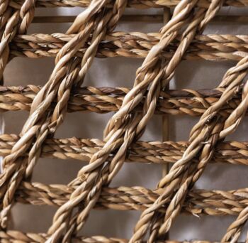 Natural Seagrass Lidded Storage Basket, 3 of 5
