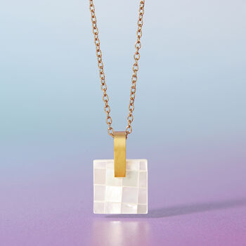 Girls Just Wanna Have Sun Mosaic Shell Necklace, 3 of 6