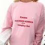 Naughty List Founder Personalised Sweater, thumbnail 2 of 3