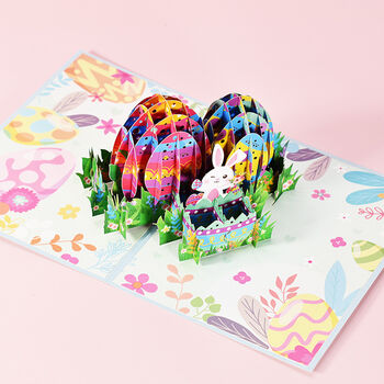 Easter Holiday Pop Up Card, 3 of 5