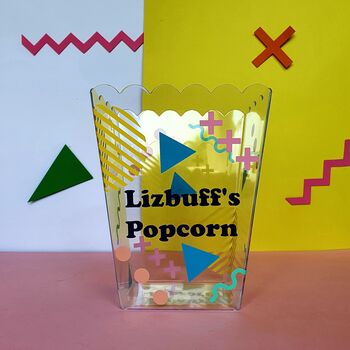 Personalised Popcorn Bucket, 2 of 2