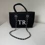 Personalised Canvas Chain Mini Tote Shoulder Bags, thumbnail 5 of 6