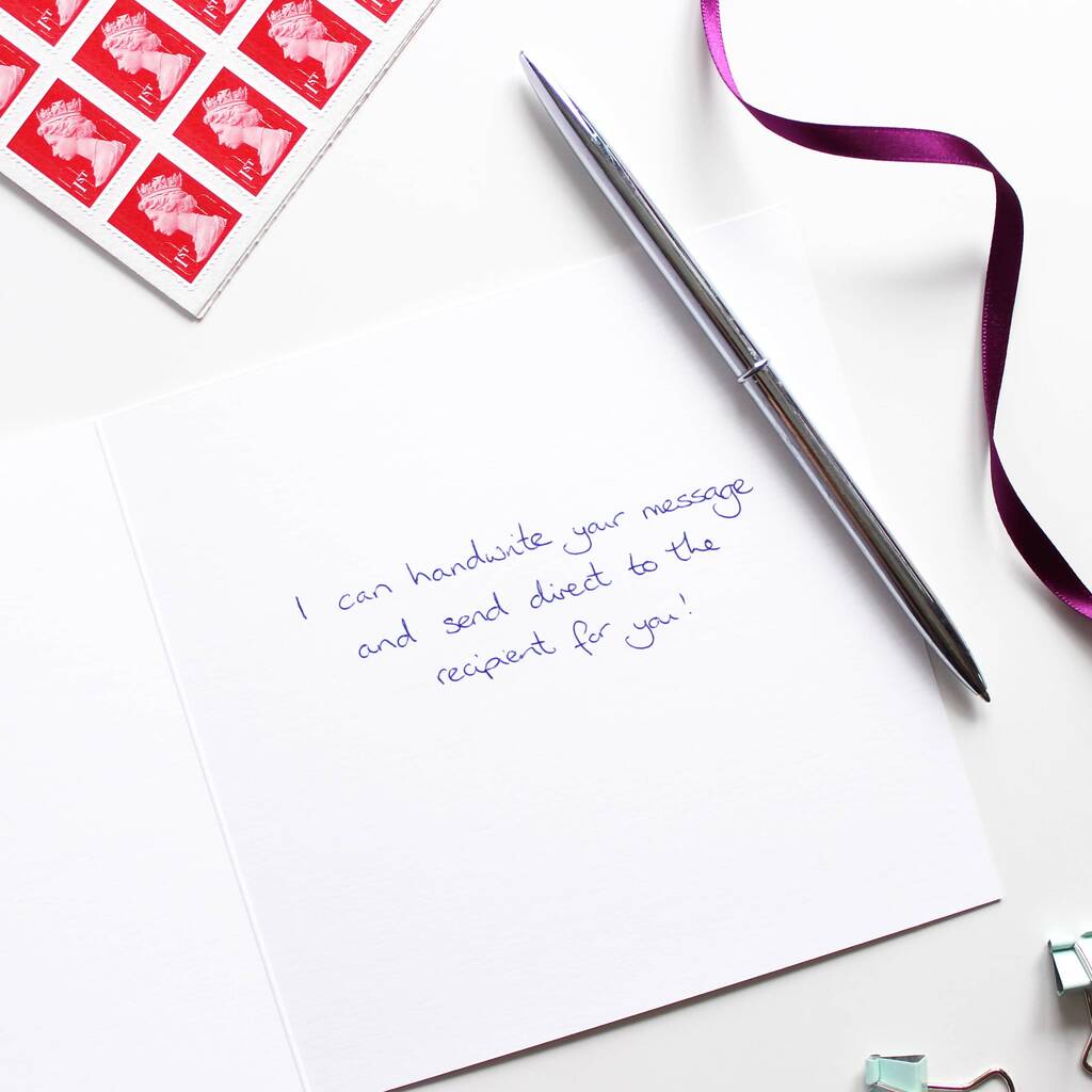 Cat Thank You Card By Purple Tree Designs Notonthehighstreet