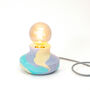 Pastel Jesmonite Table Lamp, thumbnail 3 of 4