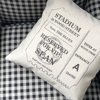Personalised Football Cushion, 2 of 2