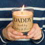 Fathers Day Personalised Candle, thumbnail 5 of 6