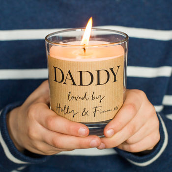 Fathers Day Personalised Candle, 5 of 6