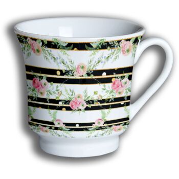 Floral 12pc Tea Coffee Set Ceramic Porcelain China, 2 of 3