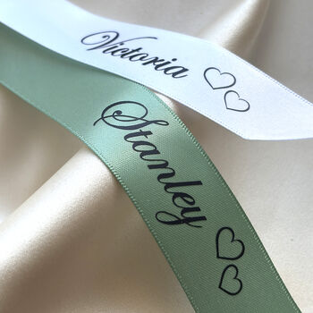 Personalised Wedding Ribbon, 2 of 6