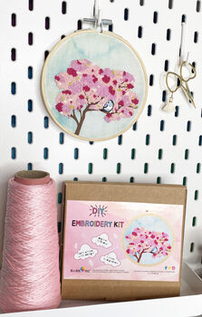 Cherry Blossom Embroidery Kit, 3 of 9
