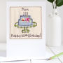 Personalised Birthday Cake Card For Girl, thumbnail 6 of 12