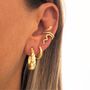 Gold Ear Climbers, Gold Hoop Earring Set, Gold Gift Set, thumbnail 1 of 5
