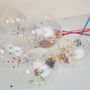 Mini Confetti Balloons On Sticks Set Of Eight, thumbnail 2 of 2