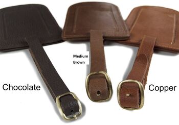 Genuine Leather Holdall Luggage, 12 of 12