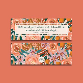 Northanger Abbey 'Delighted' Bookmark, 2 of 4