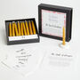 The Joy Of Christmas Candle Set With Scripture Cards, thumbnail 2 of 6