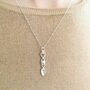 Sterling Silver Lovespoon Pendant Necklace, thumbnail 2 of 5