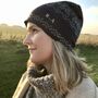 Personalised Patterned Initials Beanie Hat, thumbnail 1 of 3