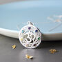 Sterling Silver Om And Chakra Necklace, thumbnail 3 of 8