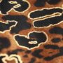Personalised Leopard Spot Gold Foil Print Scarf, thumbnail 3 of 12