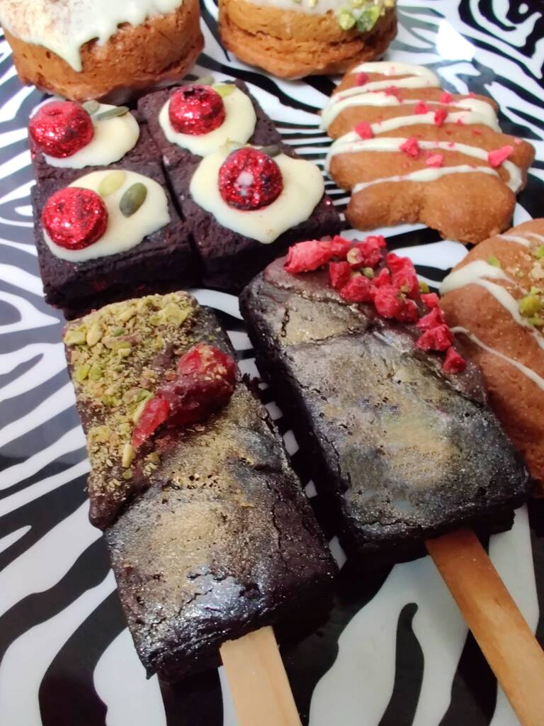 Christmas Baked Gift Box Gluten And Dairy Free By Norah's Brownies