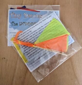 Tiny Dancer The Indoor Stunt Kite. Handmade In Gb By Morgan Kites, 5 of 8