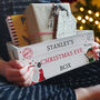 Personalised Christmas White Wooden Crate, thumbnail 1 of 5