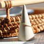 Freshwater Pearl Adjustable Geometric Ring, thumbnail 2 of 7