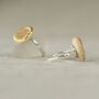 Small Round Crystal Pool Adjustable Ring, thumbnail 4 of 4