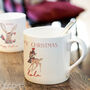 Personalised Woodland Animals Christmas Mug, thumbnail 1 of 2