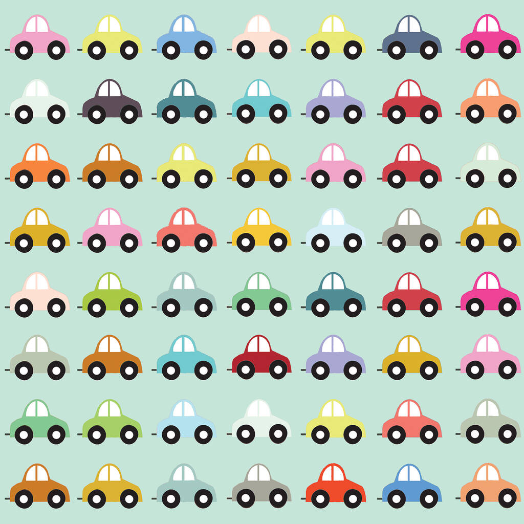 Cars Wrap Two Sheets By Kali Stileman Publishing