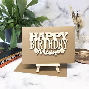 Personalised Happy Birthday Card For Mum, 9 of 12