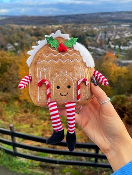 Christmas Character Shelf Sitter Gingerbread House, 4 of 5