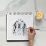 Personalised Pet Portrait Drawing, thumbnail 10 of 11