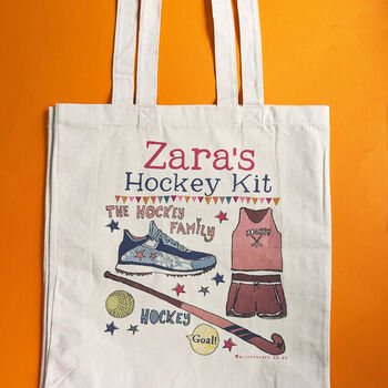 Personalised Hockey Kit Bag, 9 of 9