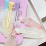 Set Of Six Colourful Non Crease Hair Clips, thumbnail 1 of 8
