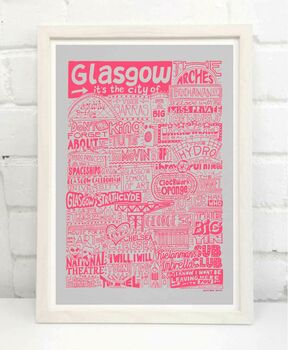 Glasgow Landmarks Print, 7 of 8