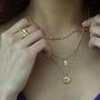Gemstone Mini Pebble Necklace, thumbnail 9 of 10