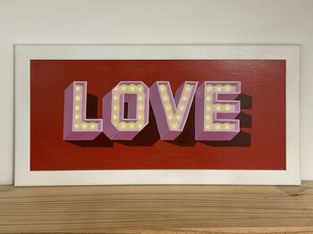 Love Hand Painted Sign, 2 of 10