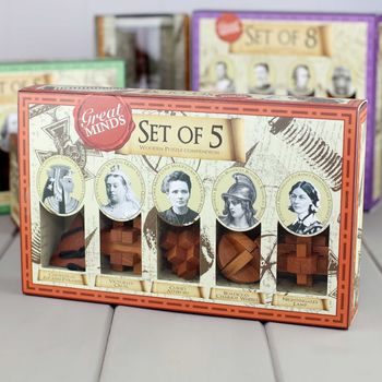 Set Of Five Puzzles Based On Great Minds, 3 of 12