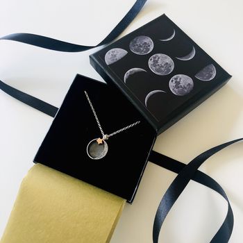 Personalised Moon And Stars Necklace, 7 of 8