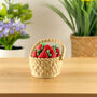 Strawberry Basket Clicker Fidget Toy, thumbnail 1 of 2