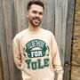 I'll Be There For Yule Men's Christmas Jumper, thumbnail 3 of 5