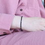 Adjustable Evil Eye Black Beads Bracelet For Kids And New Borns, thumbnail 2 of 6