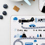 Personalised Kid's Adventure Placemat Set, thumbnail 5 of 6