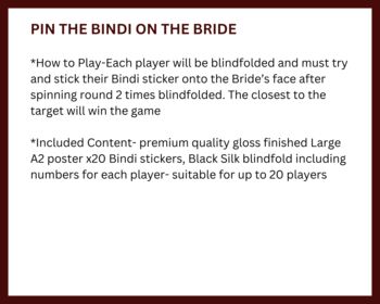 Pin The Bindi On The Bride, 4 of 10