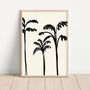 Minimalist Palm Tree Art Print, thumbnail 3 of 6