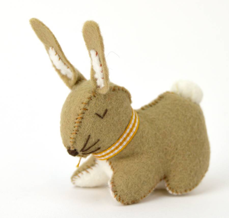Bunnies Felt Craft Kit By Corinne Lapierre