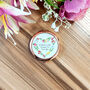Floral Heart Compact Mirror | If Mums Were Flowers, thumbnail 7 of 8